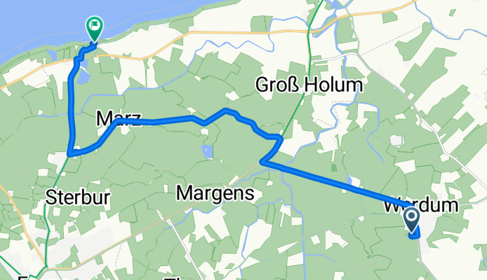 Buttforder Straße nach Nordsternweg