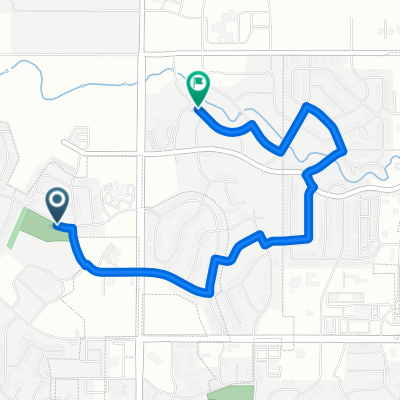 Route in Bismarck