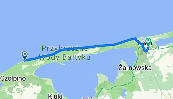 Smołdzino, Smołdzino do Wysockiego, Łeba