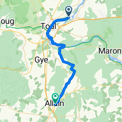 Etang d'Eve nach Rue Etienne Olry