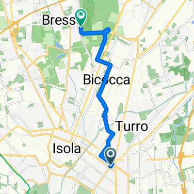 Via Saverio Mercadante, Milano a Via XXV Aprile, Bresso