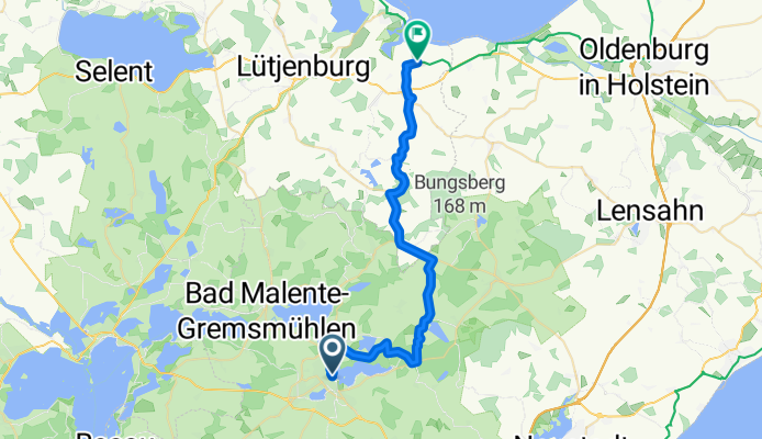 Am Rosengarten nach Strandstraße 2A