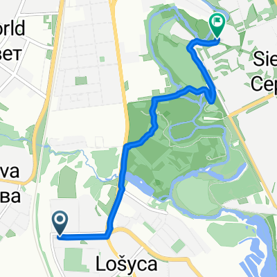 Маршрут в 2-й Велосипедный переулок