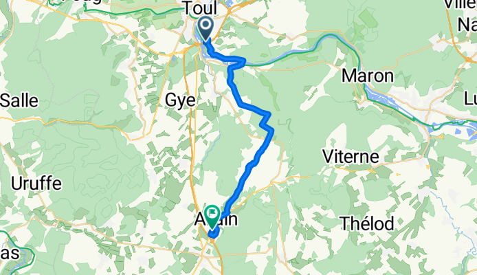 D77 nach Haie des Vignes