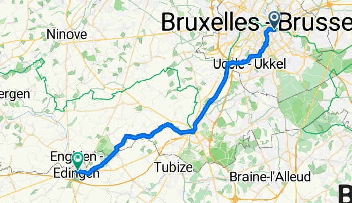 From Brussels to Enghien