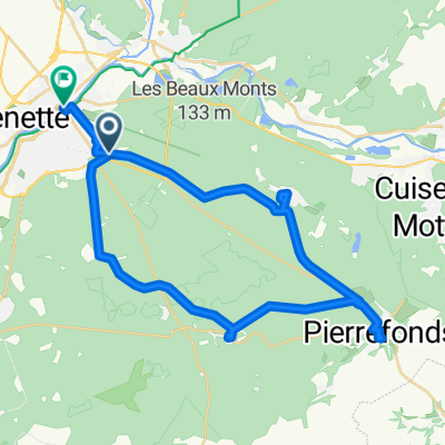 De Avenue Napoléon à Rue de Clermont