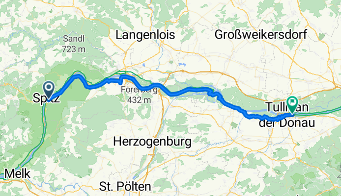 Spitz an der Donau - Tulln