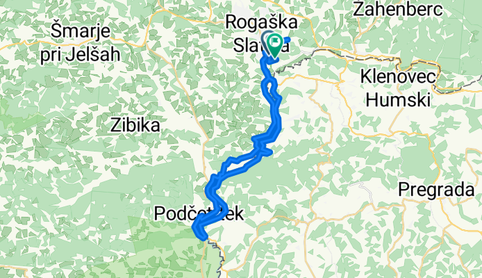 Steklarska ulica to Rjavica 1d