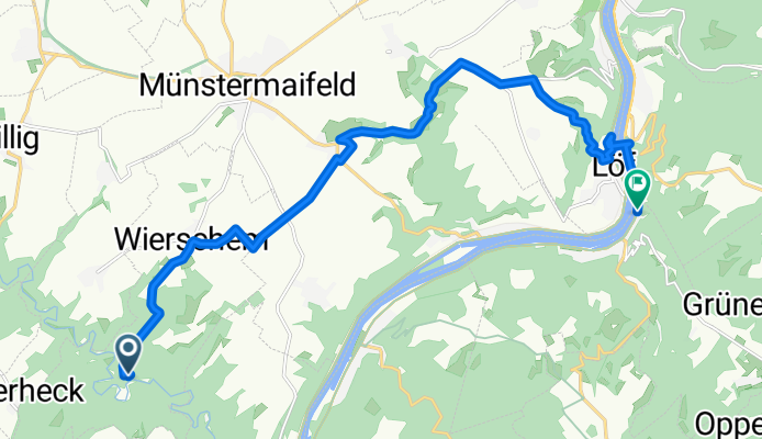 Burg Eltz nach Rhein-Mosel-Straße