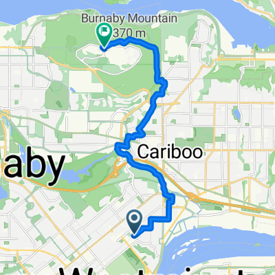 Sixth Ave E, New Westminster to University Dr E, Burnaby