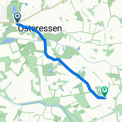 Justus-von-Liebig-Straße, Essen (Oldenburg) nach Hammoor, Essen (Oldenburg)