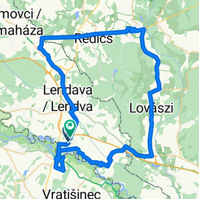 Spodnja ulica to Lendavska cesta 12a