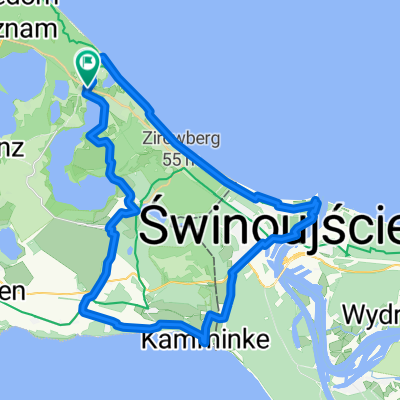 Bansin-Albeck-Swinewmünde-Kamminke-Zirchow-Bansin