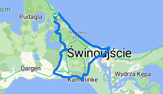 Bansin-Albeck-Swinewmünde-Kamminke-Zirchow-Bansin