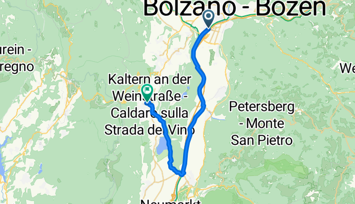 Reschenstraße nach Unterwinkel