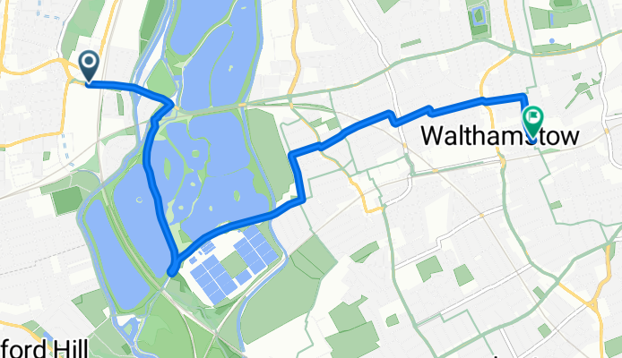 Tottenham Hale Retail Park, London to St Mary Road, London
