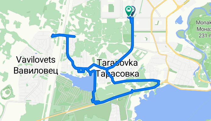 проспект Героя России Евгения Родионова, Челябинск до проспект Героя России Евгения Родионова, Челябинск