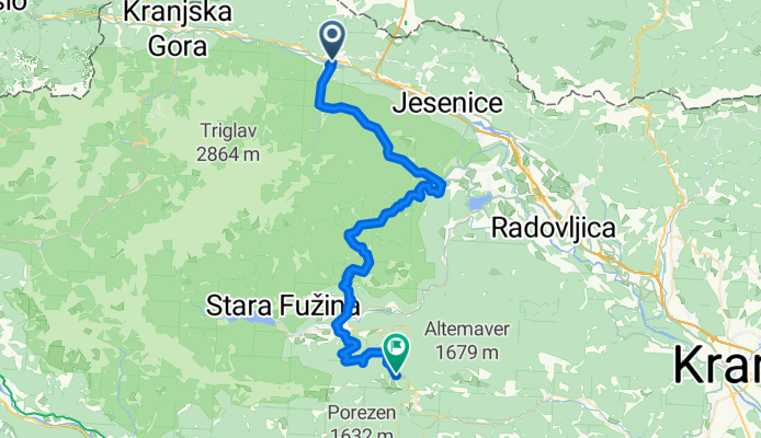 Mojstrana - Bohinjska Bistrica