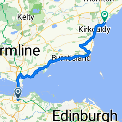 From South Queensferry to Kirkcaldy