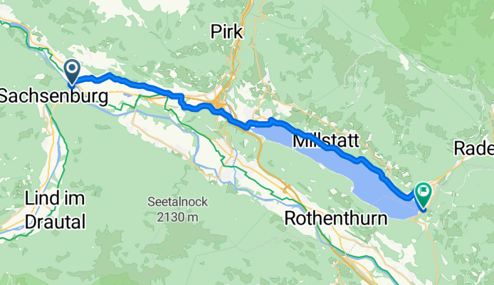Steinfeld - Spittal an der Drau + Spittal an der Drau - Fresach + Fresach - Villach