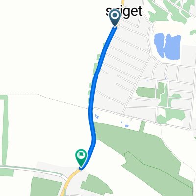 Csóka utca - Rév út 1/a
