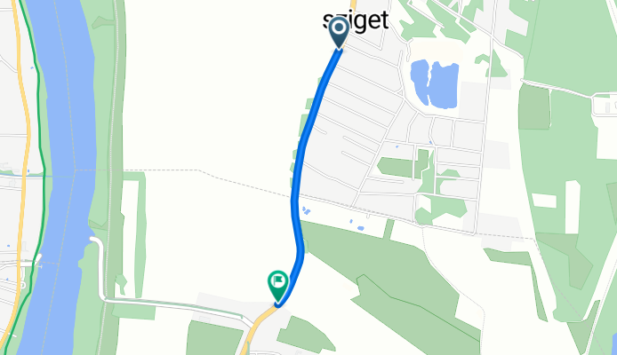 Csóka utca - Rév út 1/a