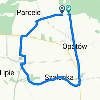 Brzozowa, Opatów do Trzebień, Łęka Opatowska