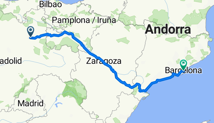 From Burgos to Barcelona