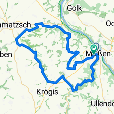 Route in Meißen