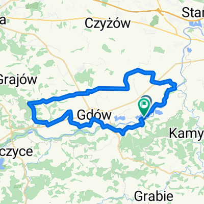 Route in Gdów