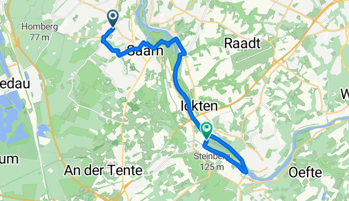 Mülheim Heuweg nach Leinpfad