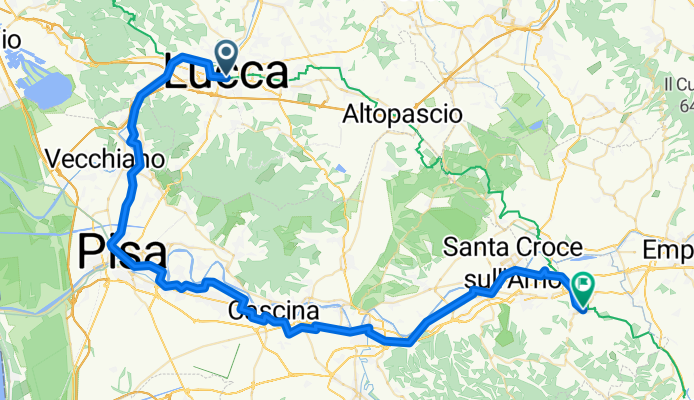 lucca - pisa - san miniato