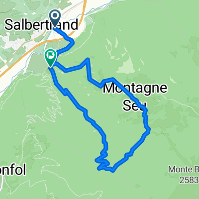 hike in Salbertrand