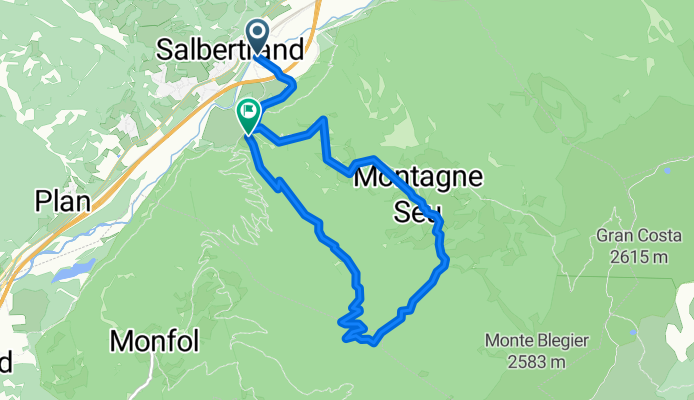 hike in Salbertrand