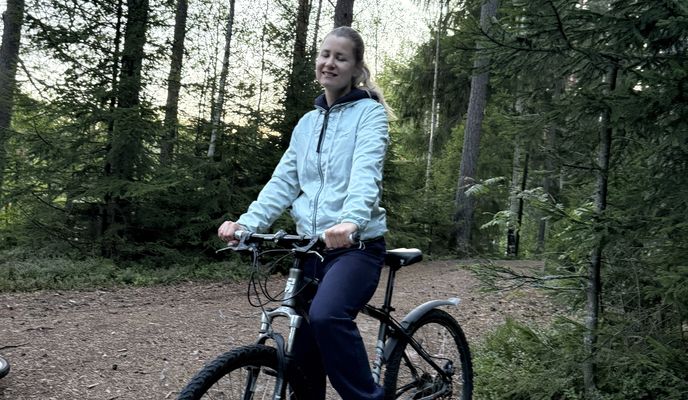Foto 1 de la ruta de Bikemap "Маршрут на Выборгский район"