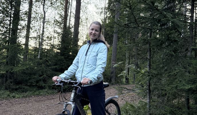 Foto 2 de la ruta de Bikemap "Маршрут на Выборгский район"