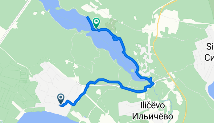 Маршрут на Выборгский район