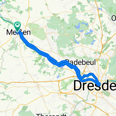 Route in Meißen
