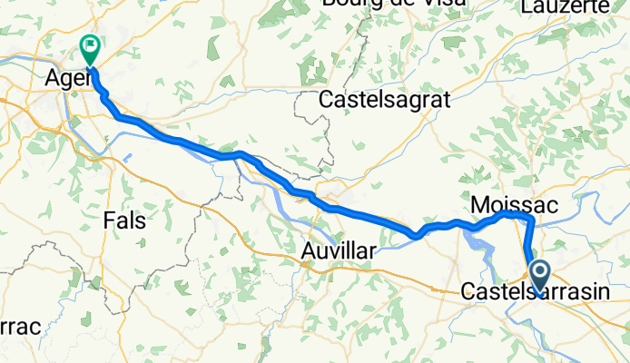 Castelsarrasin - Agen