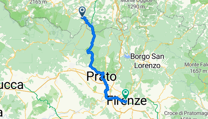 Via Mazzini to Via Faenza Nero