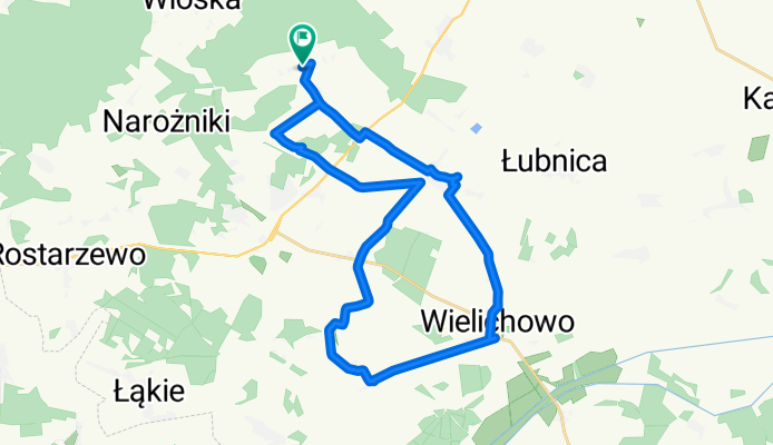 Elżbieciny do Elżbieciny