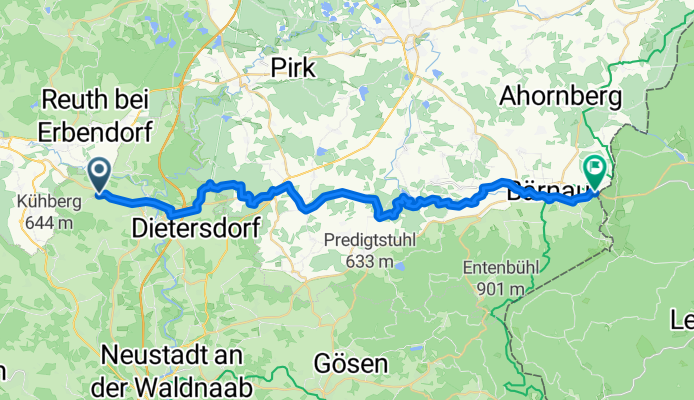From Windischeschenbach to Bärnau