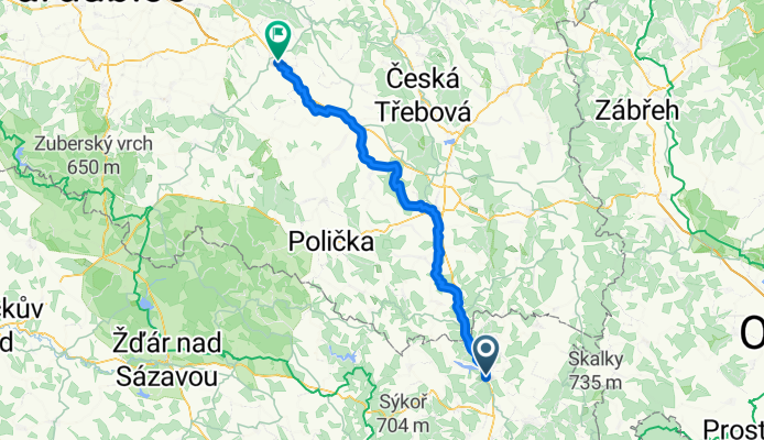 Letovice - Vysoké Mýto
