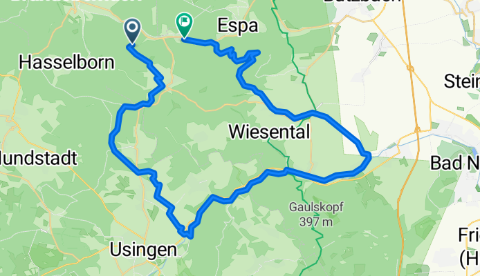 Waldsolms nach Buchenweg, Waldsolms
