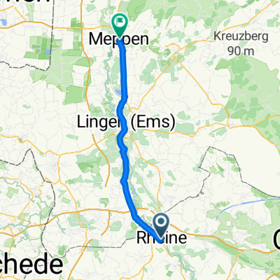 Von Rheine nach Meppen
