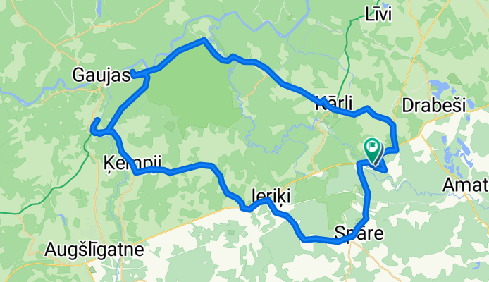 Bille - Līgatne - Bille