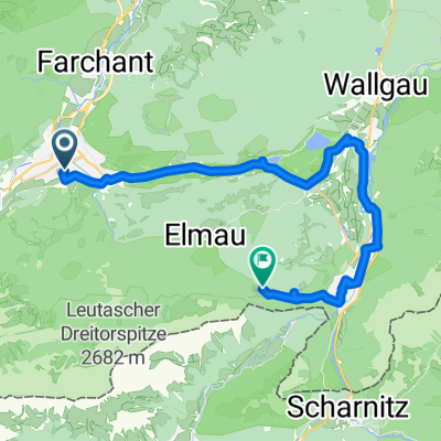 Am Eisstadion nach Am Ferchensee