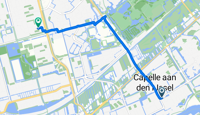 Reigerlaan, Capelle aan den IJssel naar Van Heukelomstraat, Rotterdam