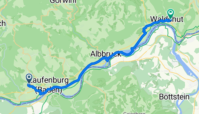 Theodor-Graß-Straße to Brückenstraße