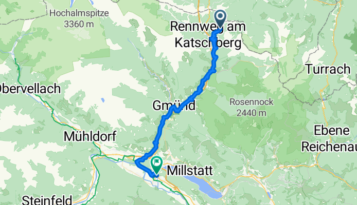 Sankt Margarethen im Lungau - Spittal an der Drau